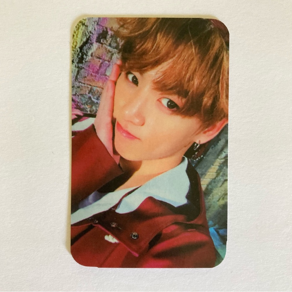 Jungkook BTS Photocard